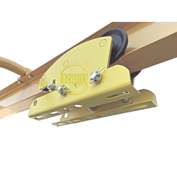 Купить Каретка  OCALIFT HT для талей РА 600/1200 гп 1,2т холостая без привода (6 колёс) - Интернет магазин промышленного оборудования ООО "РУССНАБ"-4