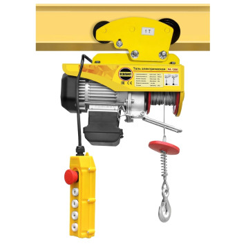 Купить Мини таль передвижная OCALIFT PA-1200 г/п 600/1200кг, 12м, 220в - Интернет магазин промышленного оборудования ООО "РУССНАБ"