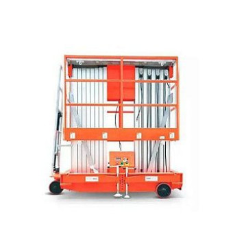 Купить Подъемник мачтовый телескопический 200 кг 10 м TOR GTWY10-200S AC 220V 2-мачтовый (от сети) (G) - Интернет магазин промышленного оборудования ООО "РУССНАБ"