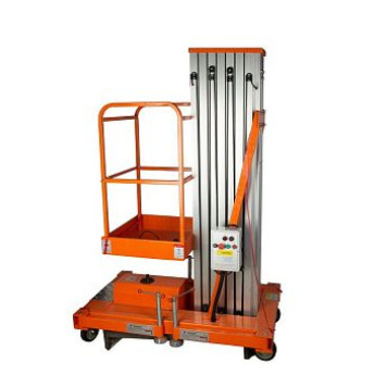 Купить Подъемник мачтовый телескопический 125 кг 9 м TOR GTWY9-100 AC 220V 1-мачтовый (от сети) (G) - Интернет магазин промышленного оборудования ООО "РУССНАБ"