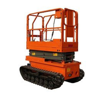 Купить Подъемник ножничный передвижной самоходный 200 кг 4,5 м TOR GTJZ0406ZS гусеничный (автономный) - Интернет магазин промышленного оборудования ООО "РУССНАБ"