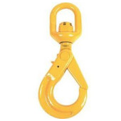 Крюк самозакрывающийся с вертлюгом TOR 12,5т (Q)